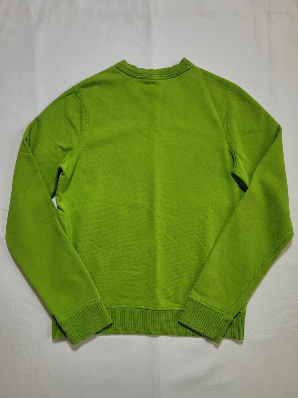 Abercrombie & Fitch Lime Green New York 92 Graphic Sweatshirt Medium Streetwear - Picture 9 of 9